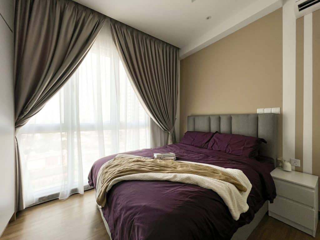 Above: Bedroom interior design